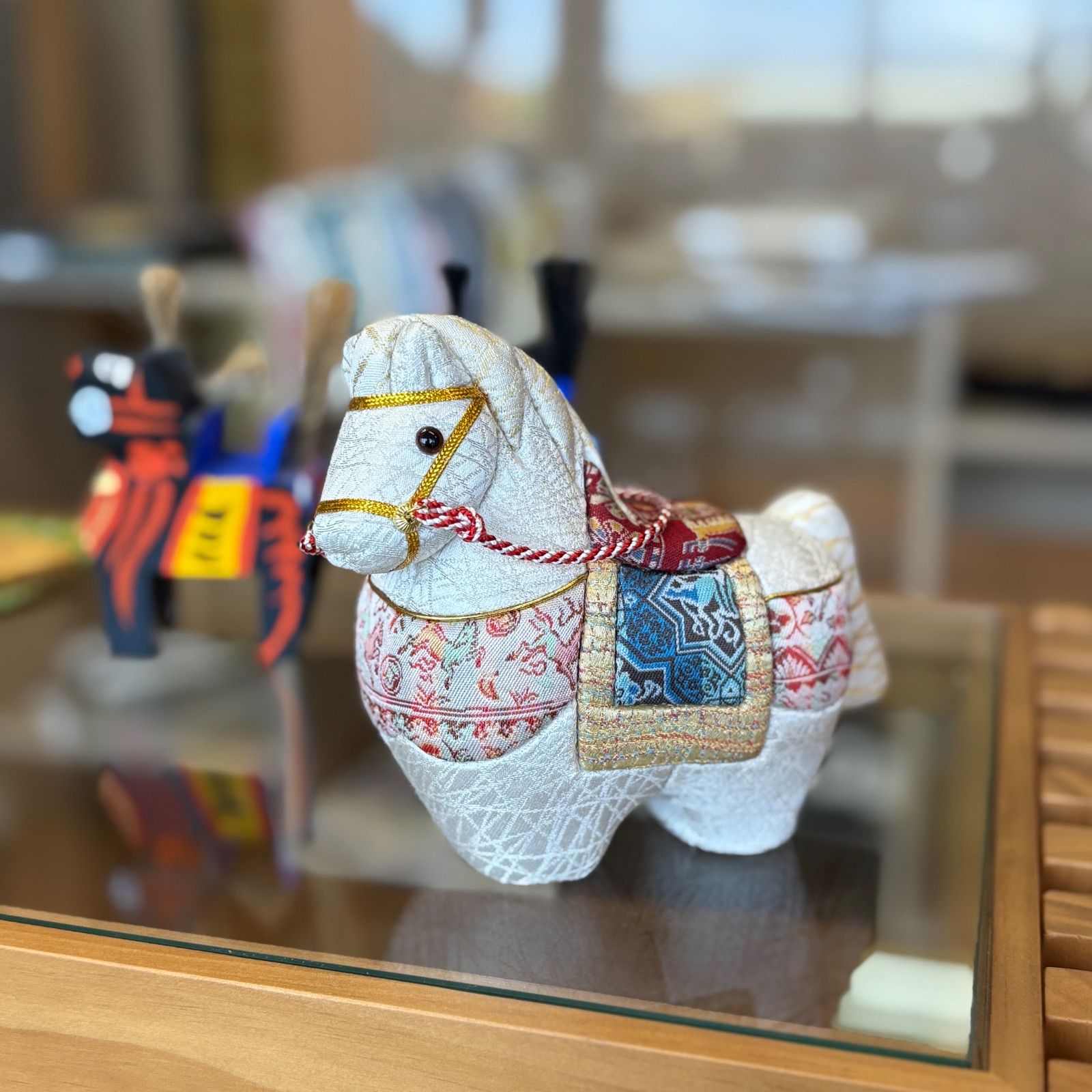 楽天市場】2026年 干支置物 龍村美術織物 木目込人形【2026年干支人形】