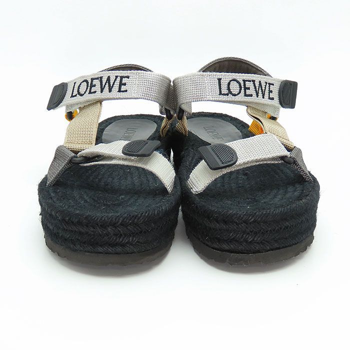 大幅値下げ⭐︎LOEWE エスパドリーユ　サイズ39 ロエベ】LOEWE エスパドリーユストラップサンダル 732203 サイズ