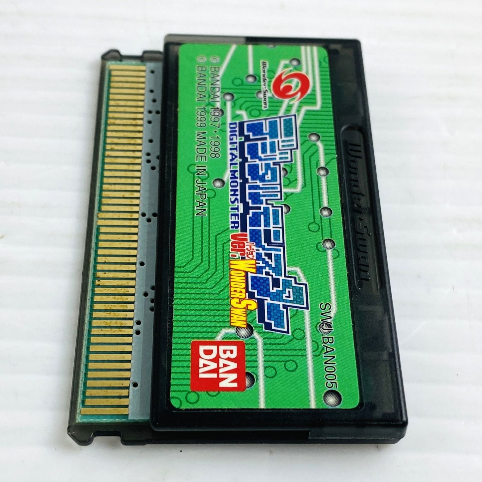 ◇バンダイ デジタルモンスター ver. WonderSwan DIGITAL MONSTER ワンダースワン 携帯デジタルモンスター専用通信アダプター 付き SWJ-BAN005 BANDAI デジモン 携帯ゲーム - メルカリ