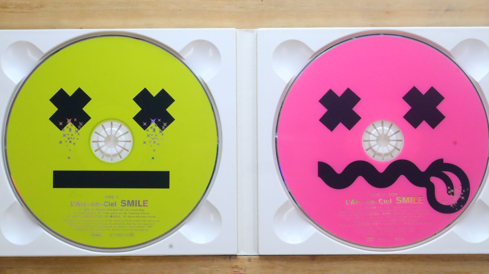国内盤CD☆ラルク アン シエル/L'Arc~en~Ciel□ SMILE (DVD付