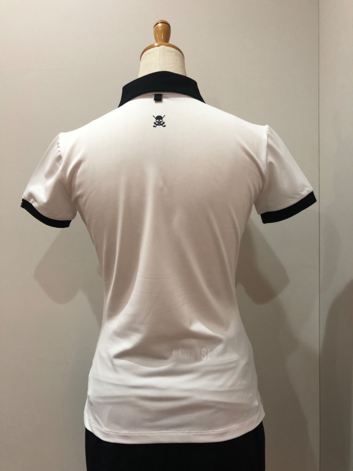 韓国　ゴルフウェア　chucuchu ポロシャツ4　ホワイト