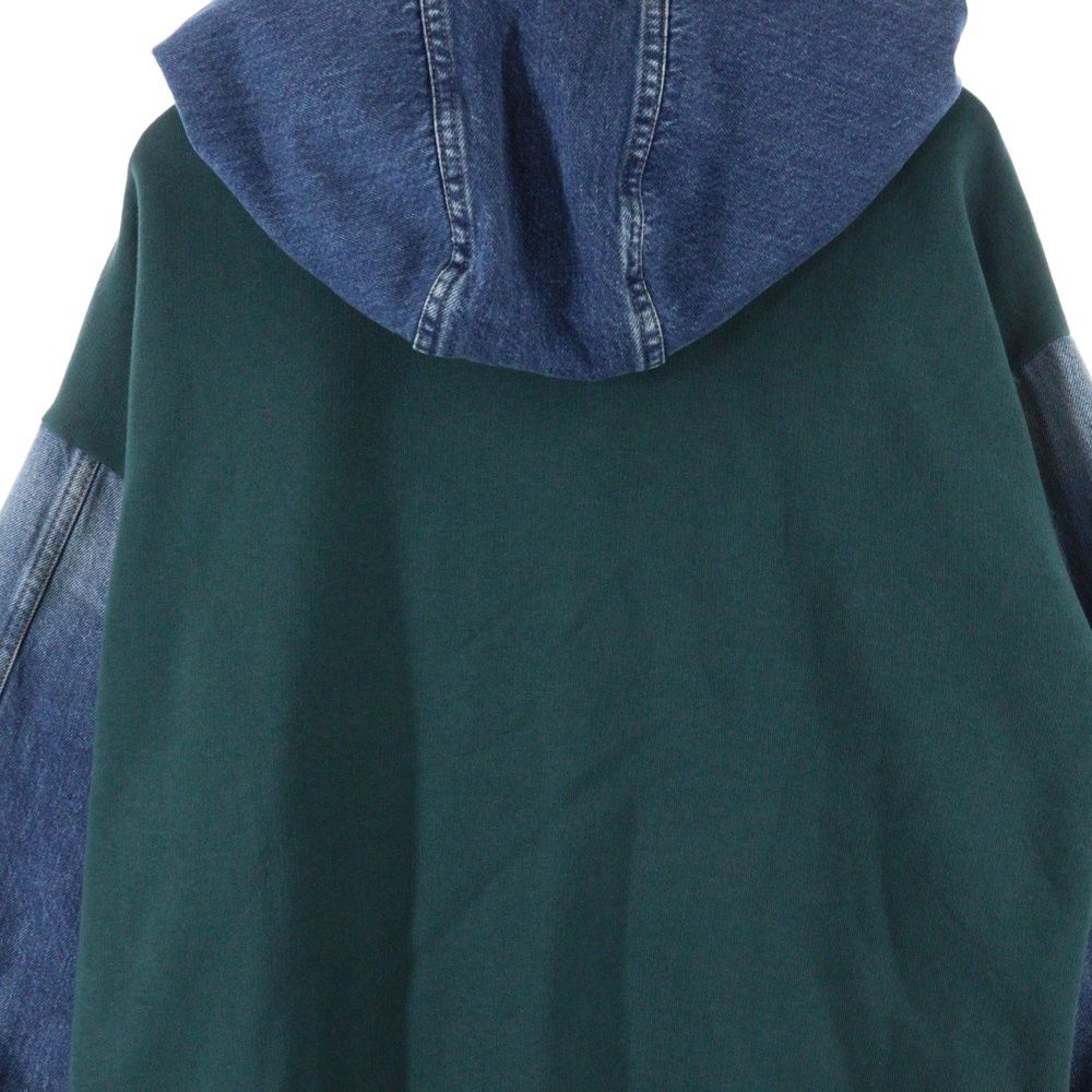 LOUIS VUITTON (ルイヴィトン) 22AW ハイブリッドデニム切り替えジップ