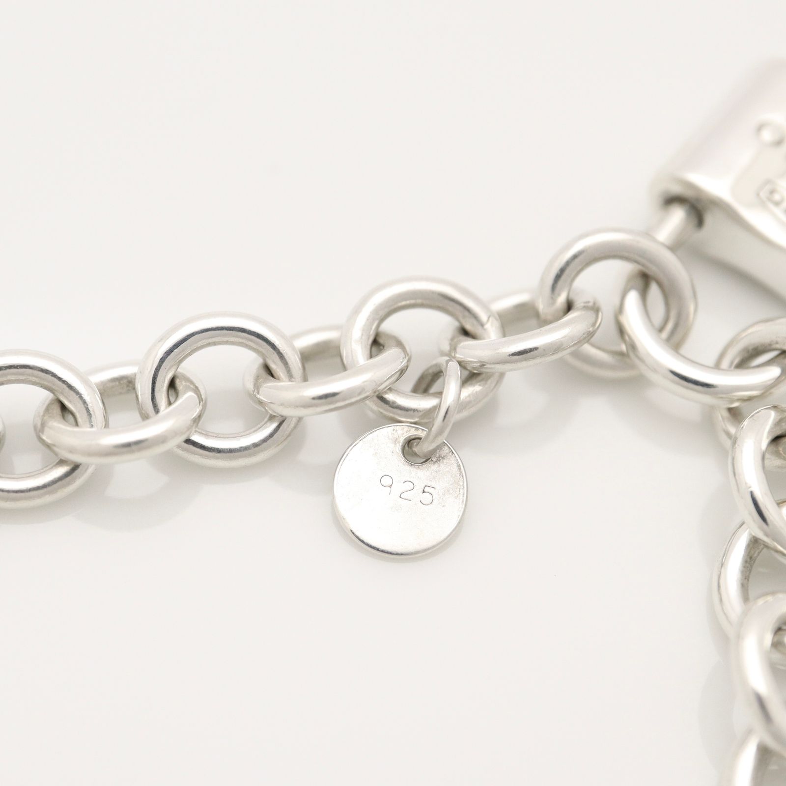 美品】ティファニー TIFFANY&Co. 1837 ロック チェーン ブレスレット 