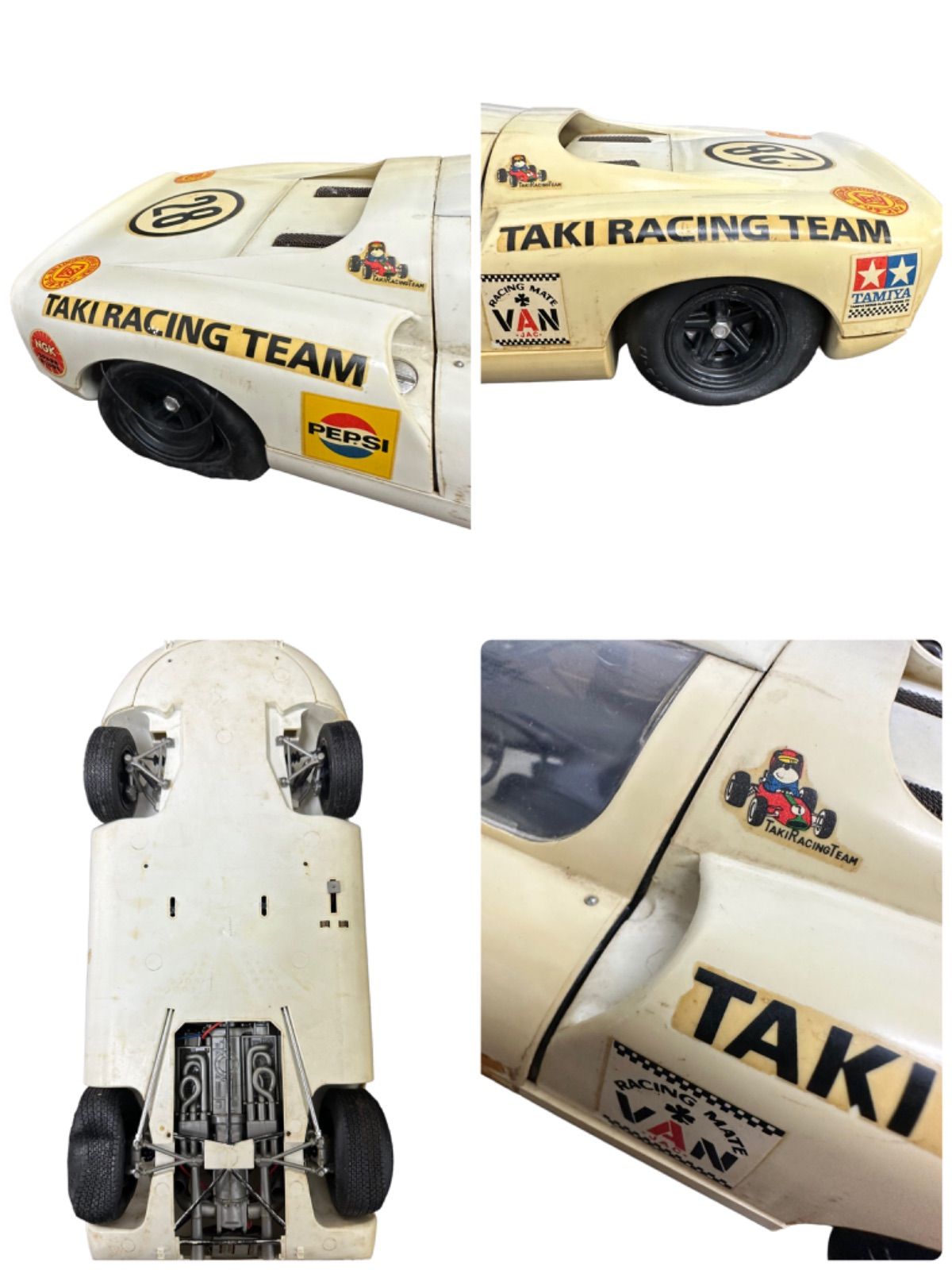 昭和レトロ 完成品】タミヤ 1/12 プラモデル ポルシェ 910 昭和レトロ 完成品】タミヤ 1/12 プラモデル ポルシェ 910
