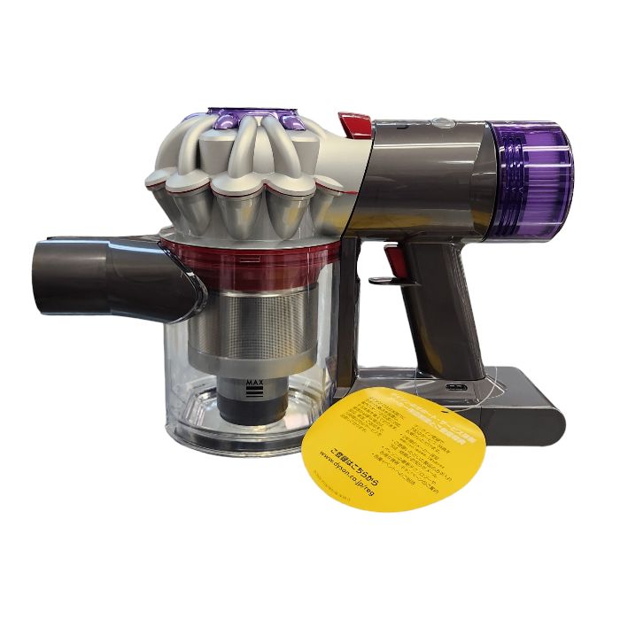 Dyson ダイソン V8 コードレススティッククリーナー サイクロン式 掃除機 シルバー/アイアン/ニッケル SV25FFNI2 中古 T1 -  メルカリ