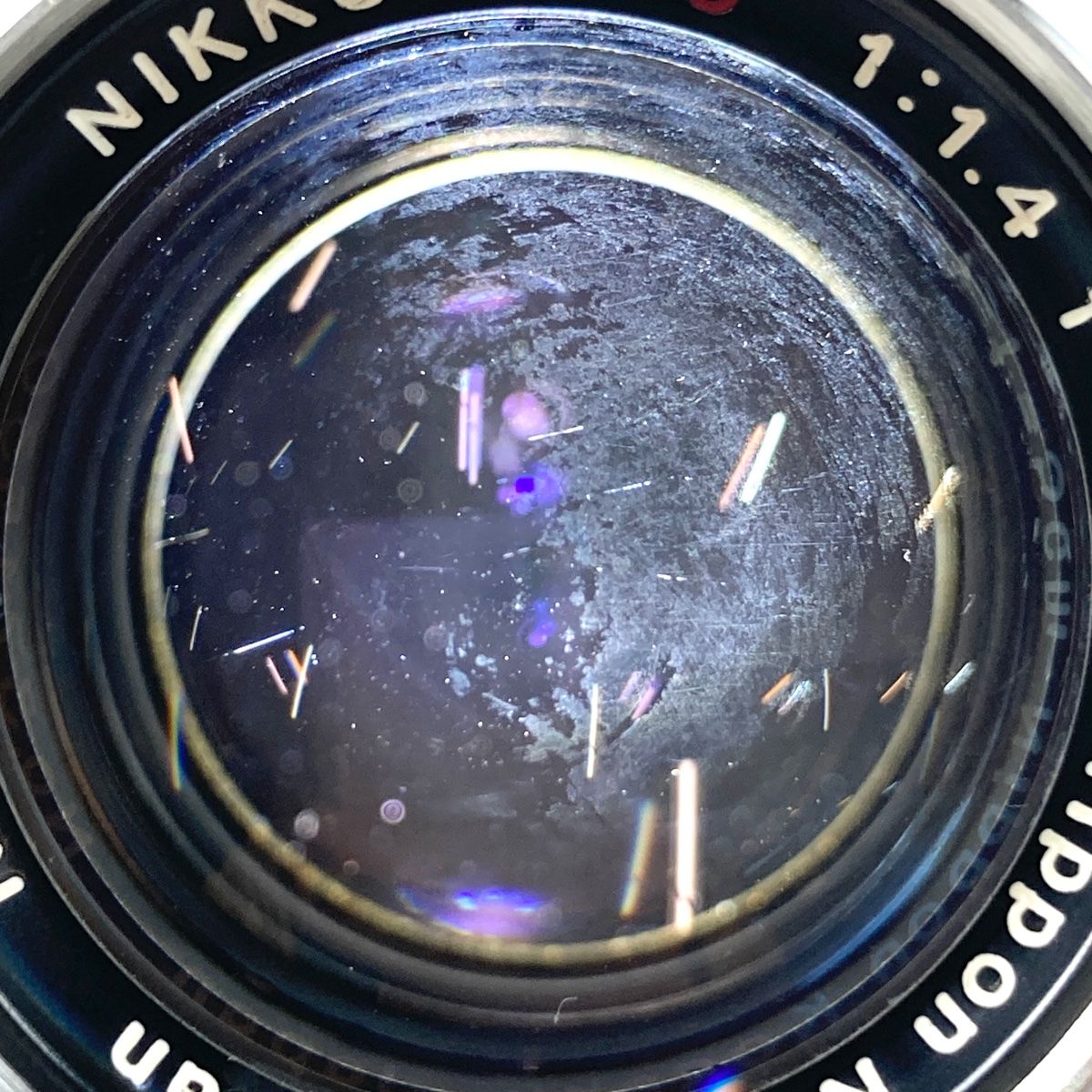 Nikon Nikkor-S.C 50mm F1.4 Sマウント カメラレンズ Nikkor 50mm f1.4 (S) – FLASHBACK CAMERA
