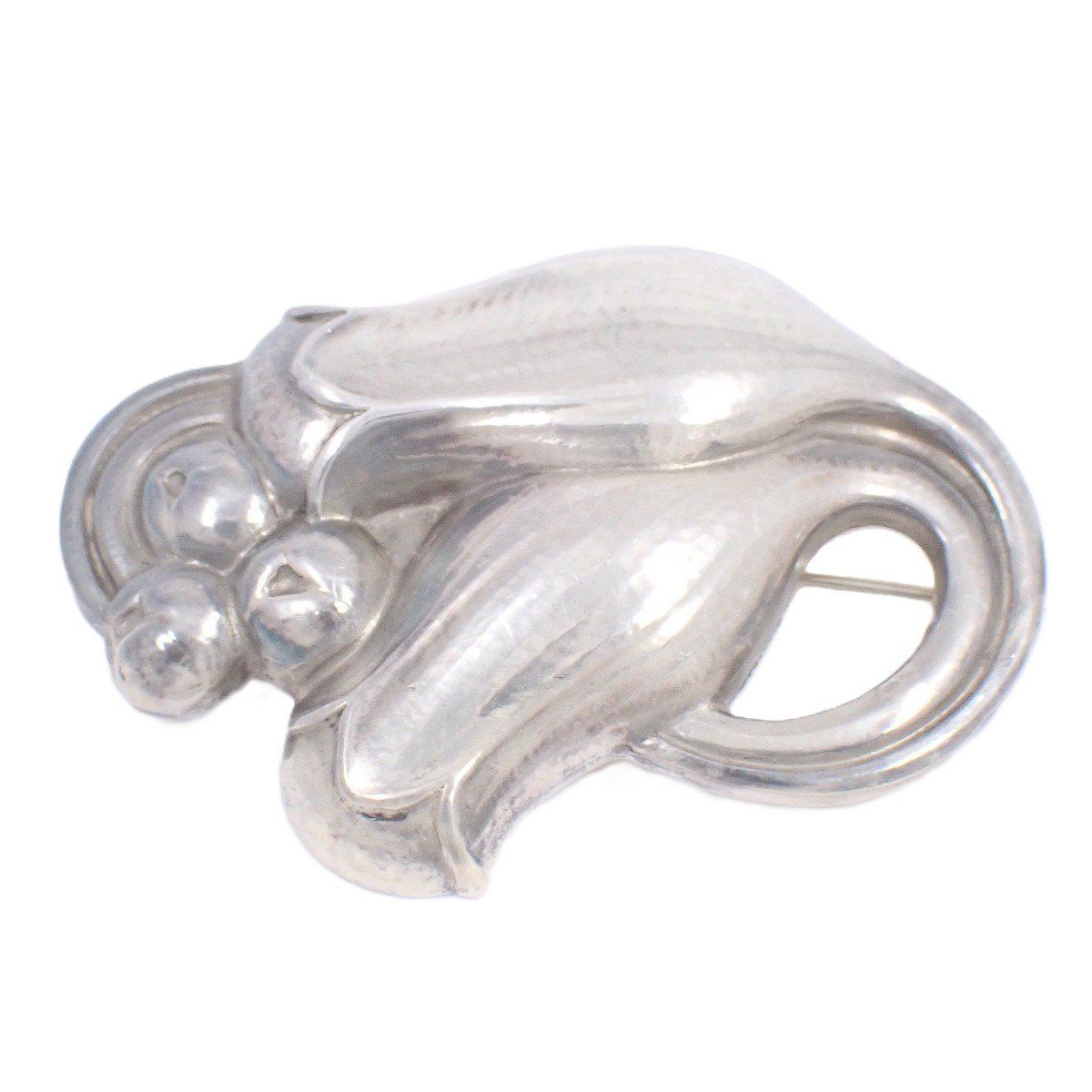 GEORG JENSEN ジョージジェンセン 100B チューリップ ブローチ
