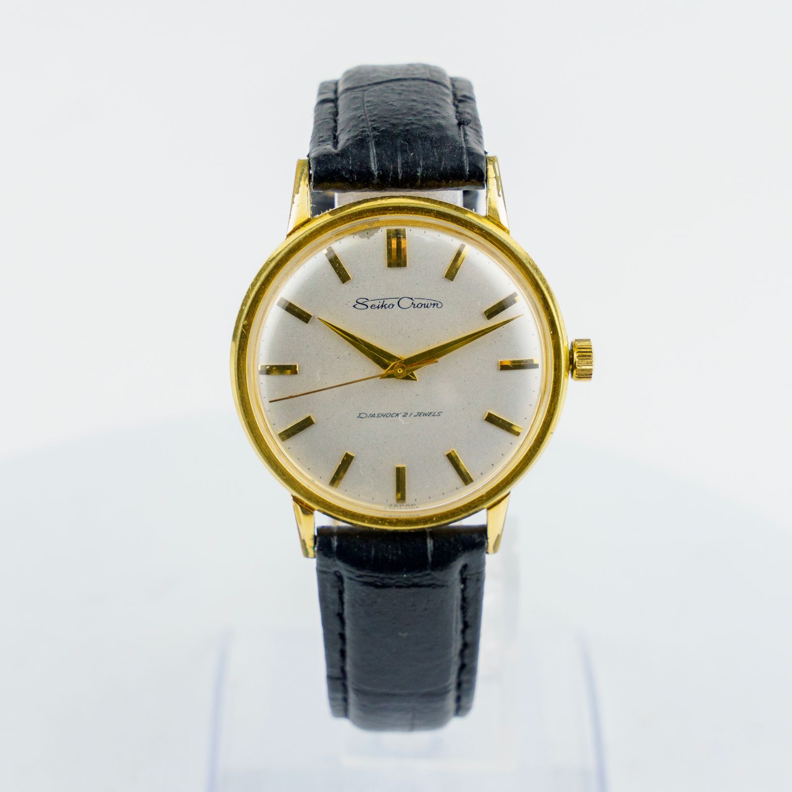 SEIKO セイコー J14071E クラウン メンズ 手巻き 1960年代 Diashock 21石 1669