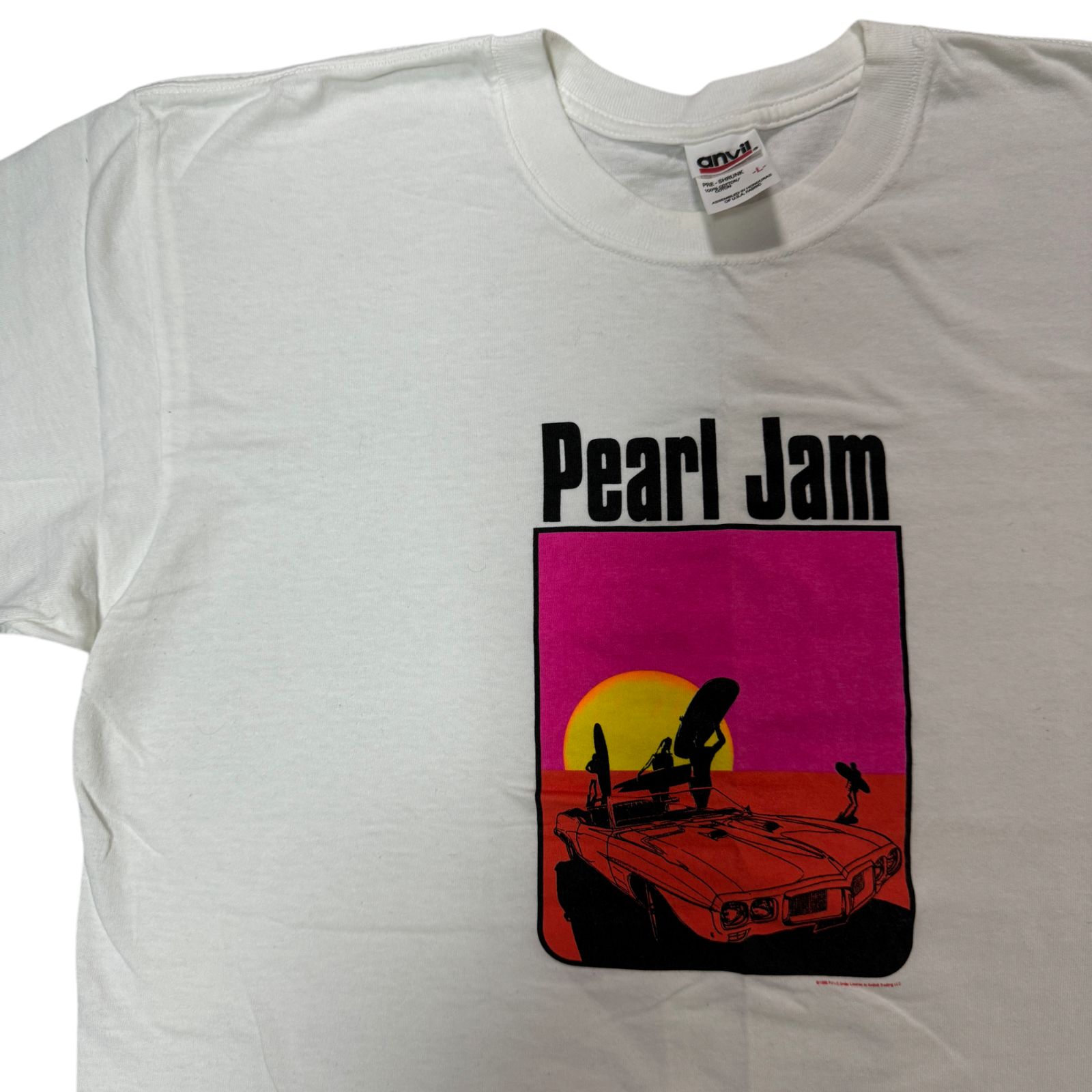 90s pearl jam 1998 サーフィン クラシックカー Tシャツ Lサイズ 