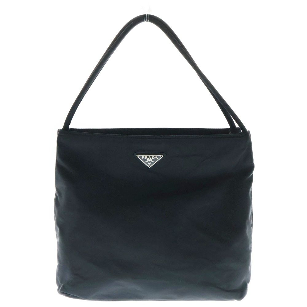 PRADA (プラダ) トライアングルロゴ ハンドバッグ ミニトート