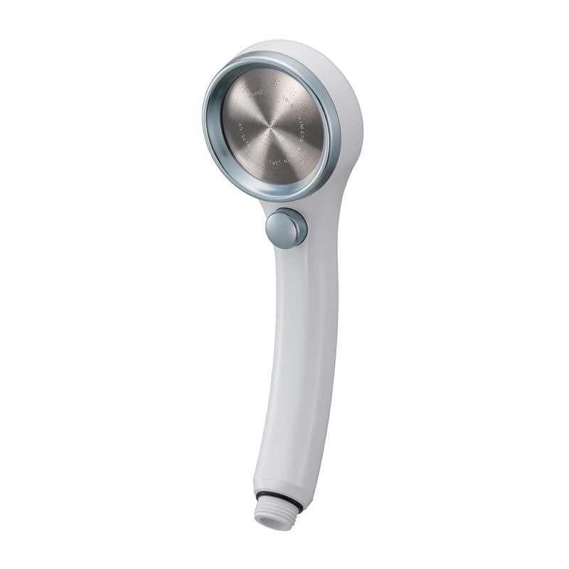 SANEI サンエイ ウルトラファインバブルシャワーヘッド レイニーストップ 細水流 手元ストップ 節水 日本製 PS3036-80XA-MW2 メタリックブルー 1