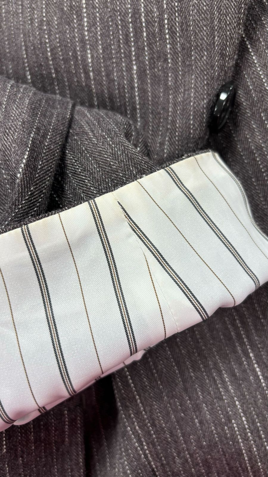 EPNOK (エプノック) ポリエステル レーヨン ストライプ