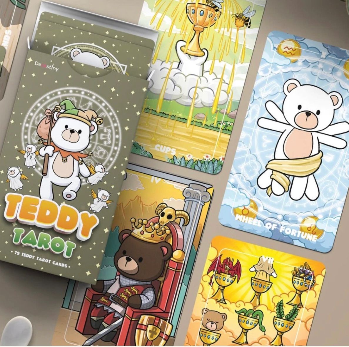 ハートスケープ・タロットカードⅡ】タイの幻のインディーズデッキ