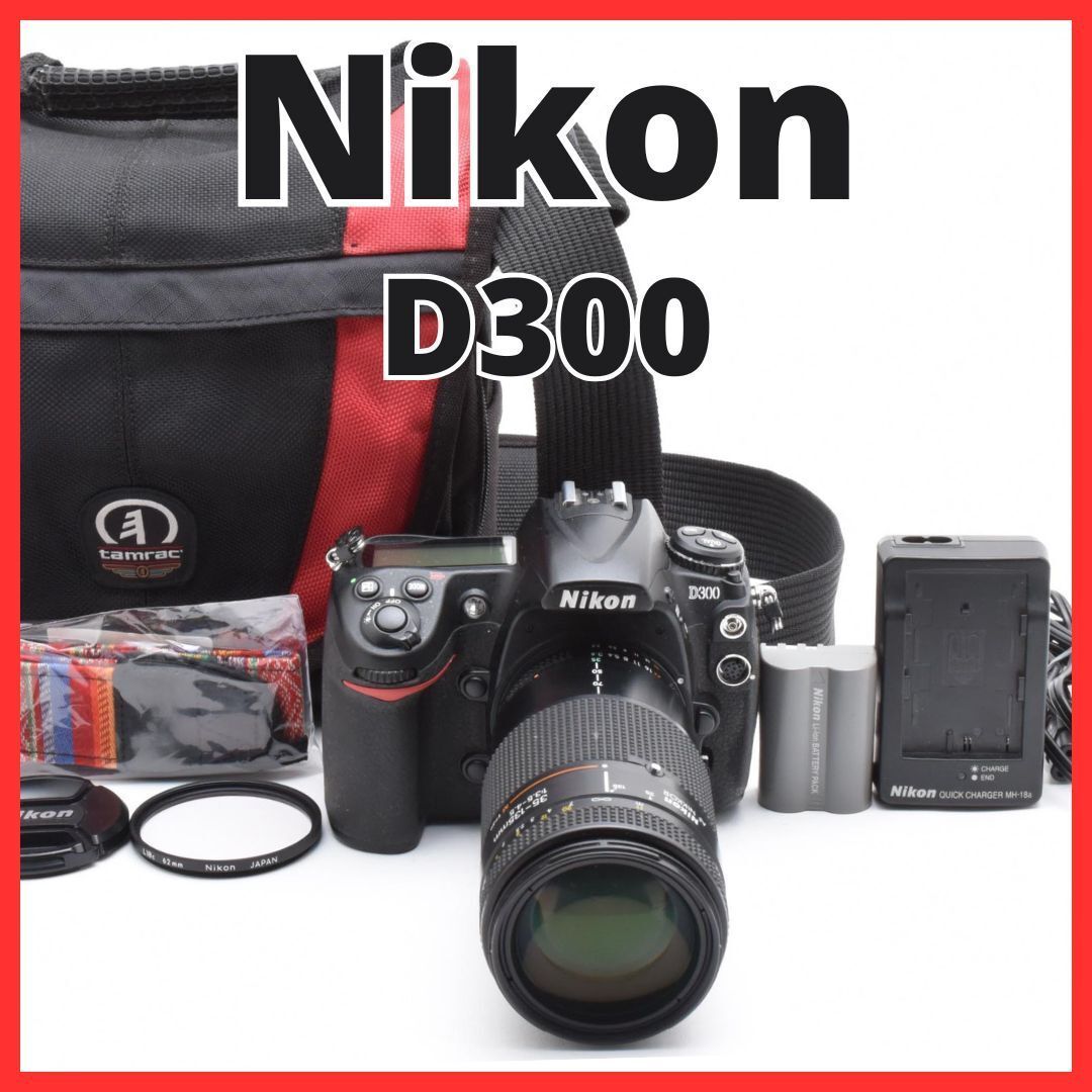 G25[6800A]8 ニコン Nikon D300 ボディ 35-135mm レンズセット