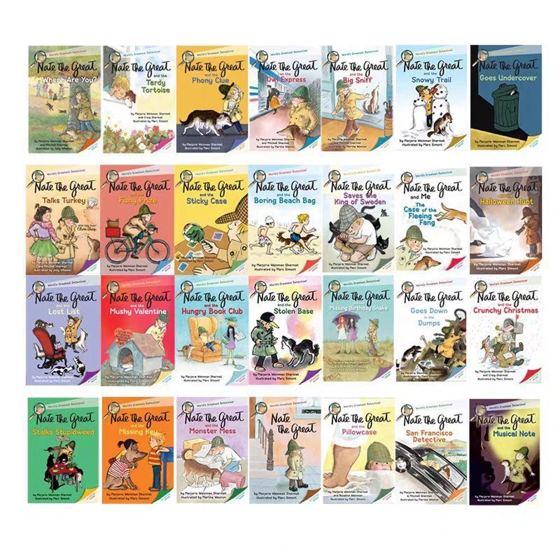 Nate The Great 英会話 英語勉強 英語絵本 30冊 マイヤペン 多読