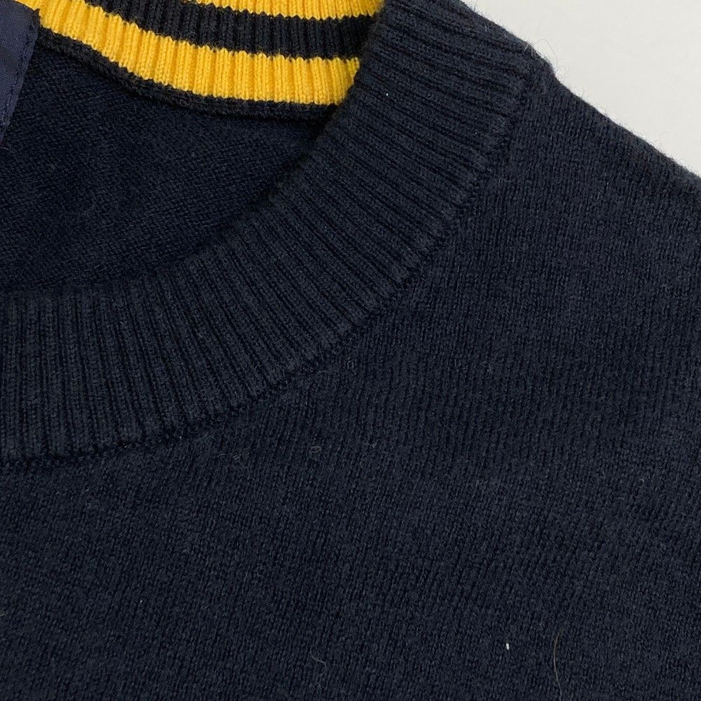 PEARLY GATES ブラックセーター カシミヤ混 サイズ4 ニット PEARLY GATES ブラックセーター カシミヤ混 サイズ4 ニット PEARLY