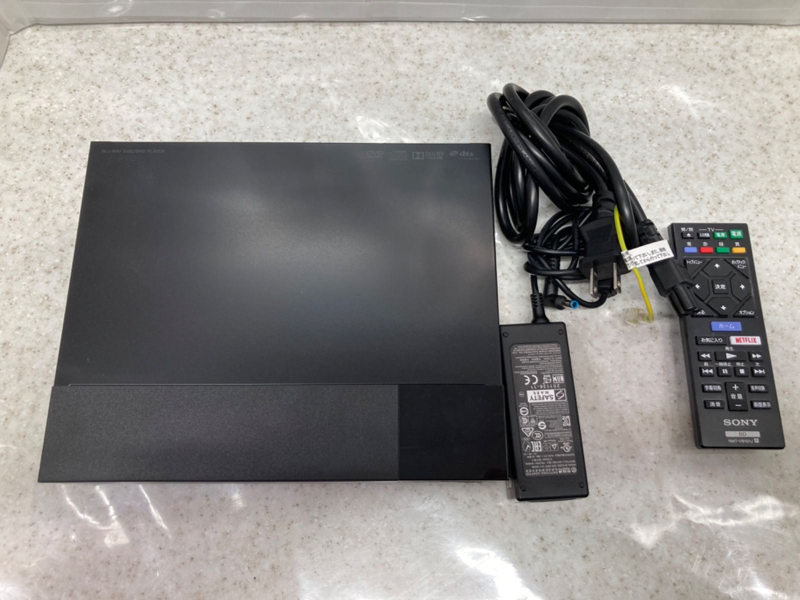 ◎SONY ブルーレイディスク/DVDプレーヤー BDP-S1500 2023年製 【公式