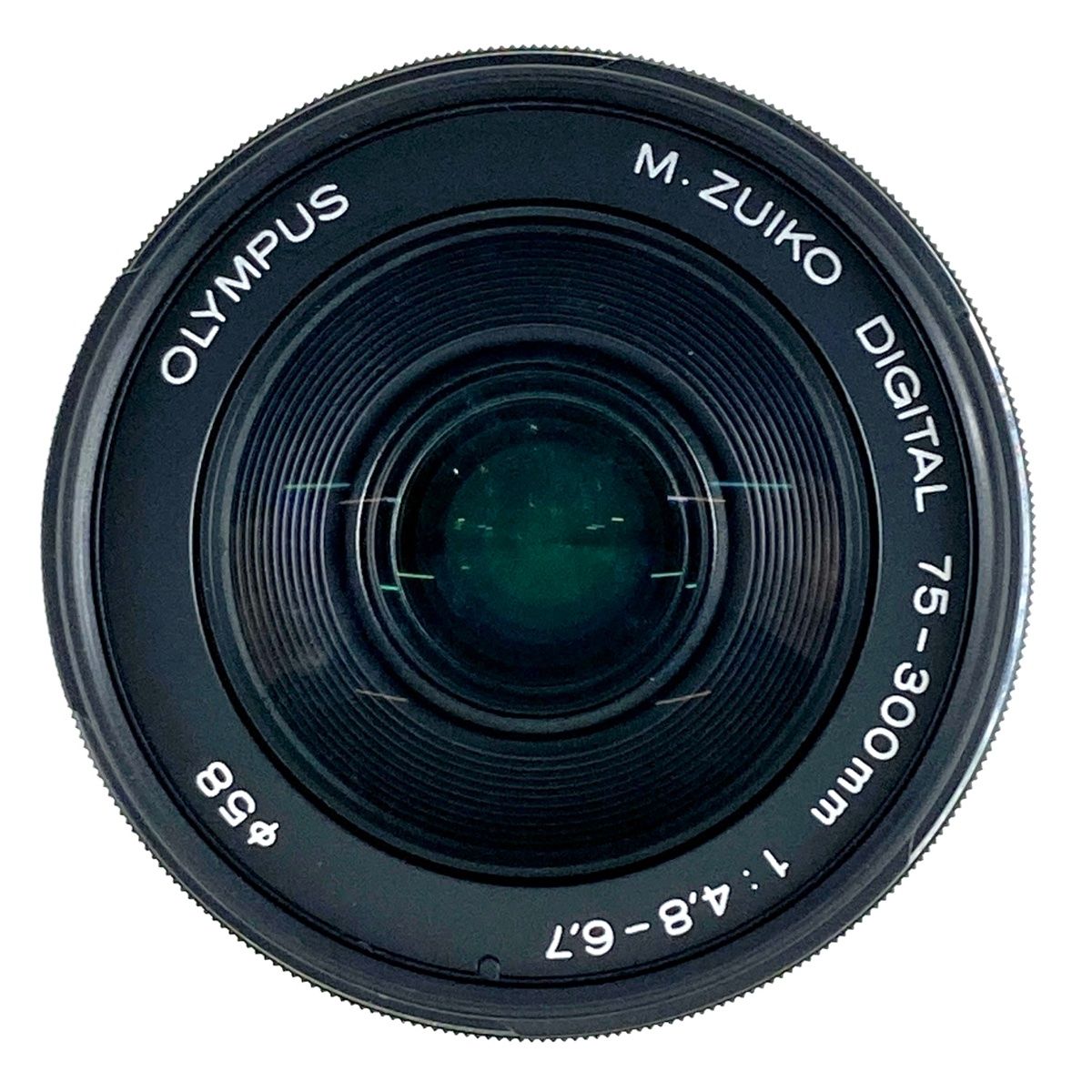 オリンパス OLYMPUS M.ZUIKO DIGITAL ED 75-300mm F4.8-6.7 II 一眼カメラ用レンズ（オートフォーカス） 【中古】