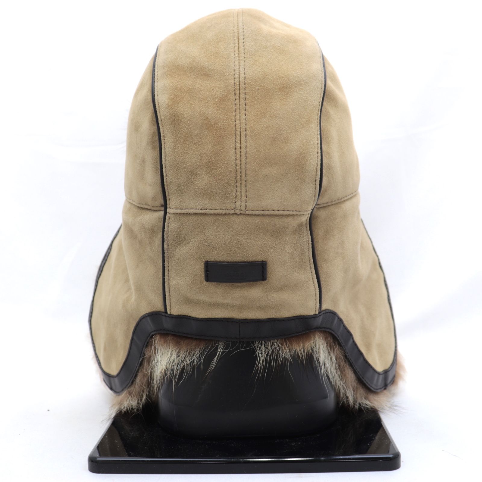 GUCCI ラクーン カシミヤ 帽子 フライトキャップ 【公式通販】