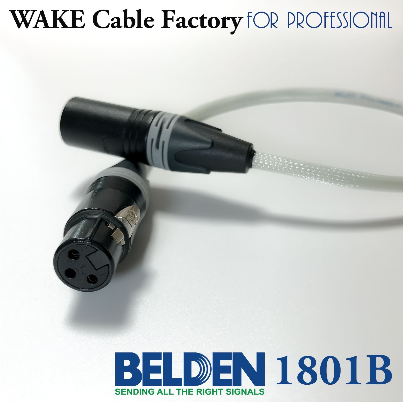 プレミアム仕様！BELDEN1801B★AES/EBUデジタルケーブル3m プレミアム仕様 BELDEN1801B 高性能デジタルケーブル3m AES/EBU