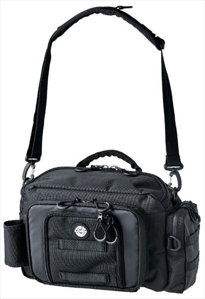 Gamakatsu Tackle Bag LE324 Langan Hip Bag 2.0 #1ブラック