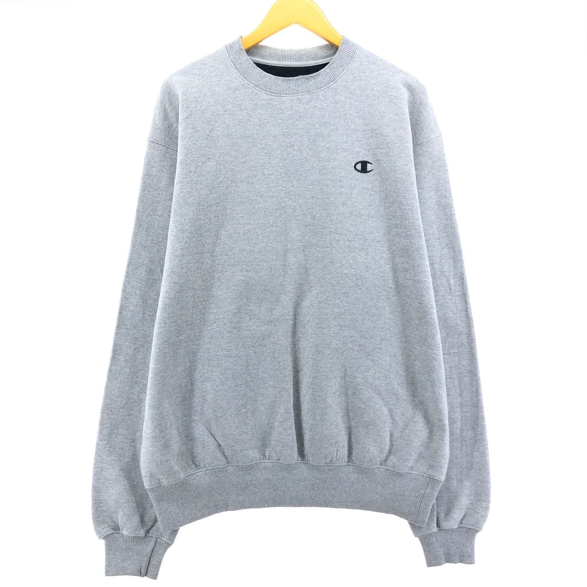 古着 チャンピオン Champion ECO AUTHENTIC ワンポイントロゴスウェットシャツ トレーナー メンズL相当/eaa502056