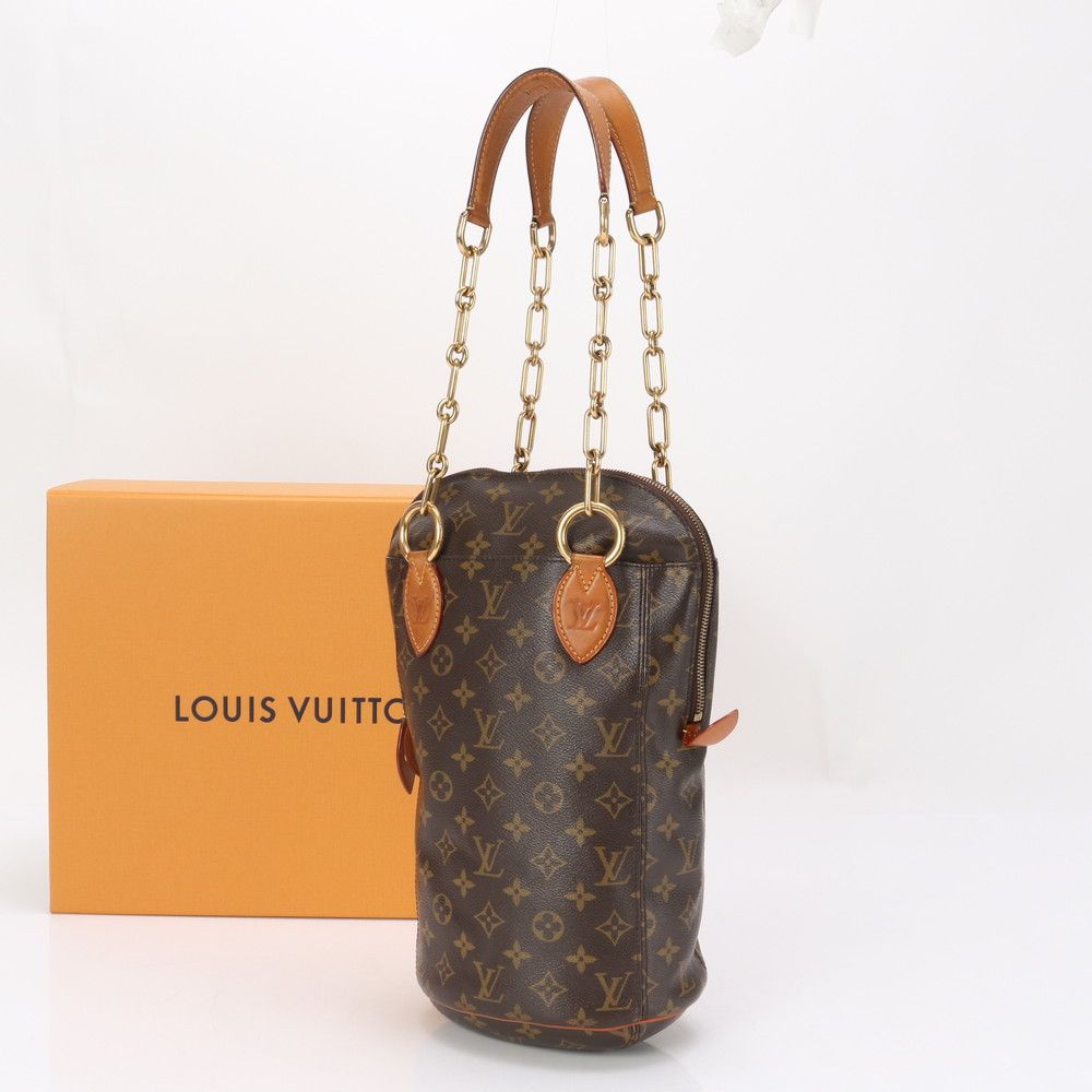 美品 ルイヴィトン モノグラム パンチング バッグ ベビー M40230  