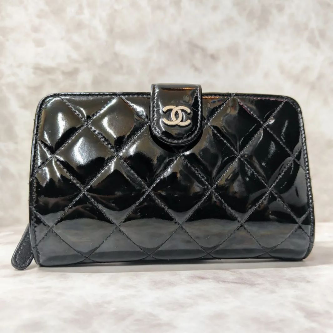 人気】CHANEL シャネル マトラッセ ラウンドファスナー A48667 二