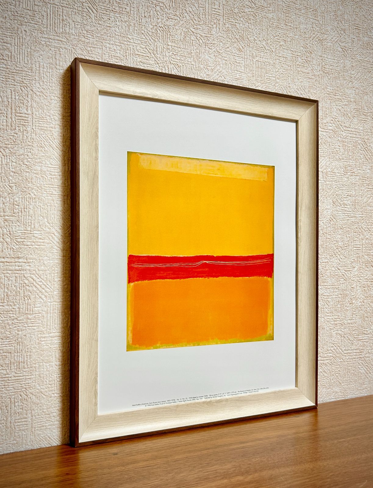 新品☆額縁付アートポスター☆マーク・ロスコ☆Mark Rothko