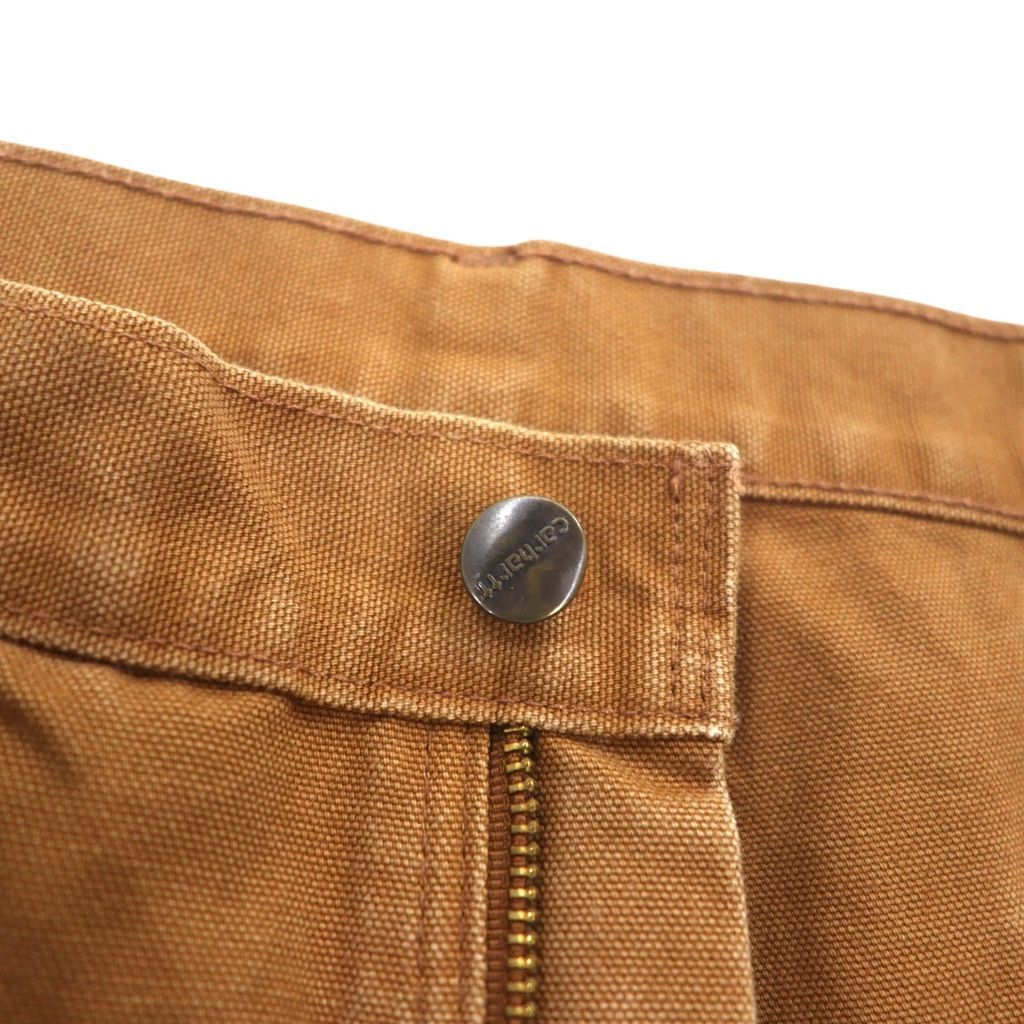  carhartt ルーズフィット ダック ペインターパンツ L ブラウン ウォッシュド B 11-BRN メキシコ製 ペインターパンツ パンツ