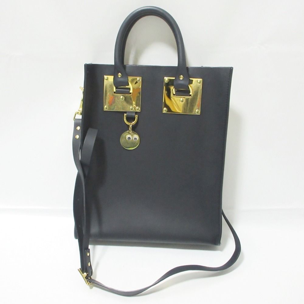 良品 SOPHIE HULME ソフィーヒュルム レザー 2way トートバッグ