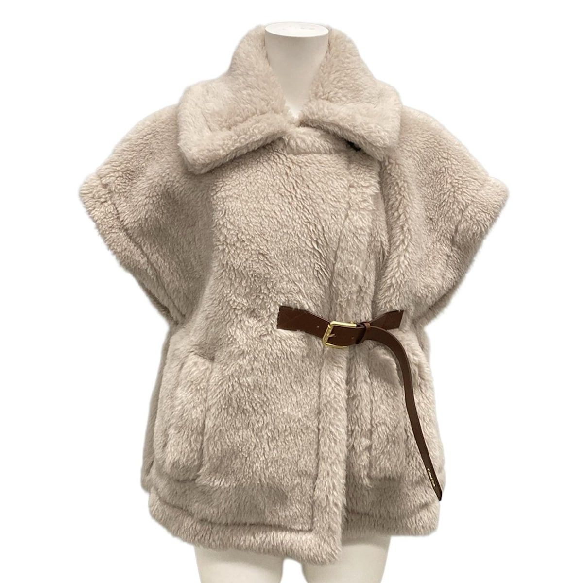 テディベアケープポンチョサイズS〜Ｍ MaxMara テディベア ケープ – GIRLISH