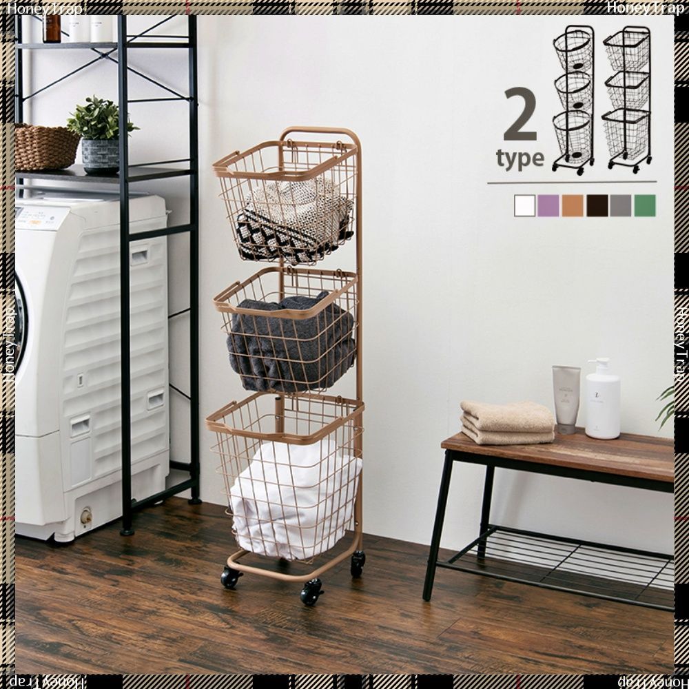 良品】縄網 カゴ バスケット ランドリー ゴミ箱 民芸 工芸 CATEGORY 民