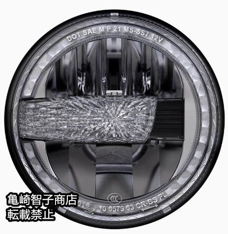 汎用 7インチ LED プロジェクターヘッドライト デイライト HiLo