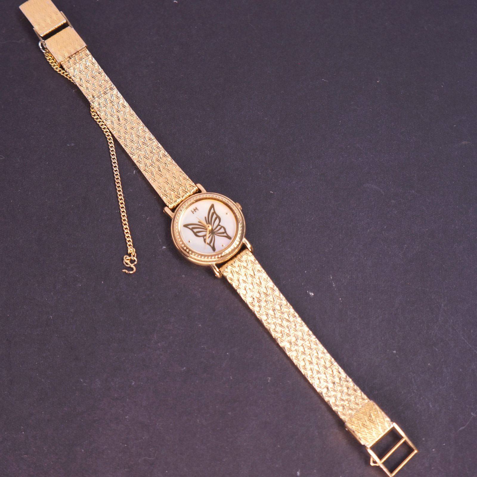 希少稼働品】SEIKO HANAE MORI アンティーク レディース腕時計 電池 