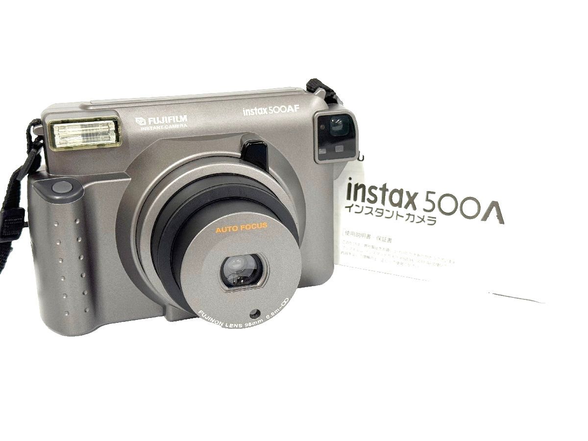 Fujifilm 富士フイルム Fuji Instax 500AF 動作 済み インスタントカメラ