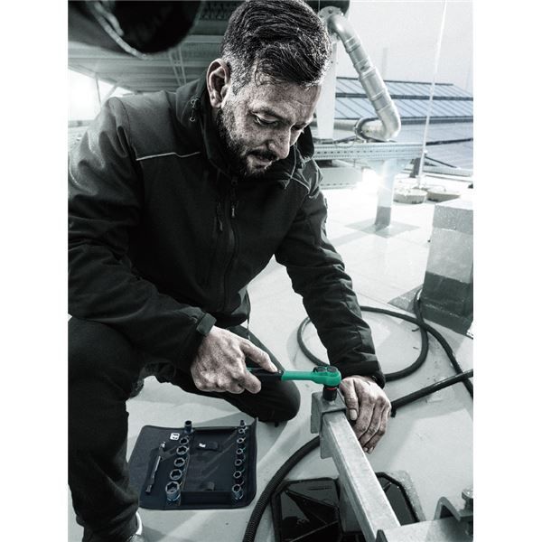 WERA ヴェラ 差込角3 8DR ZYKLOPコンフォートラチェット 80ギア 全長230mm 005540 工具 ツール DIY 作業工具 道具