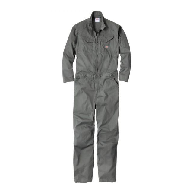 Dickies ヘリンボーンツナギ シダー M D-916 ディッキーズ 作業着 作業服 つなぎ 長袖 ストレッチ ツナギ