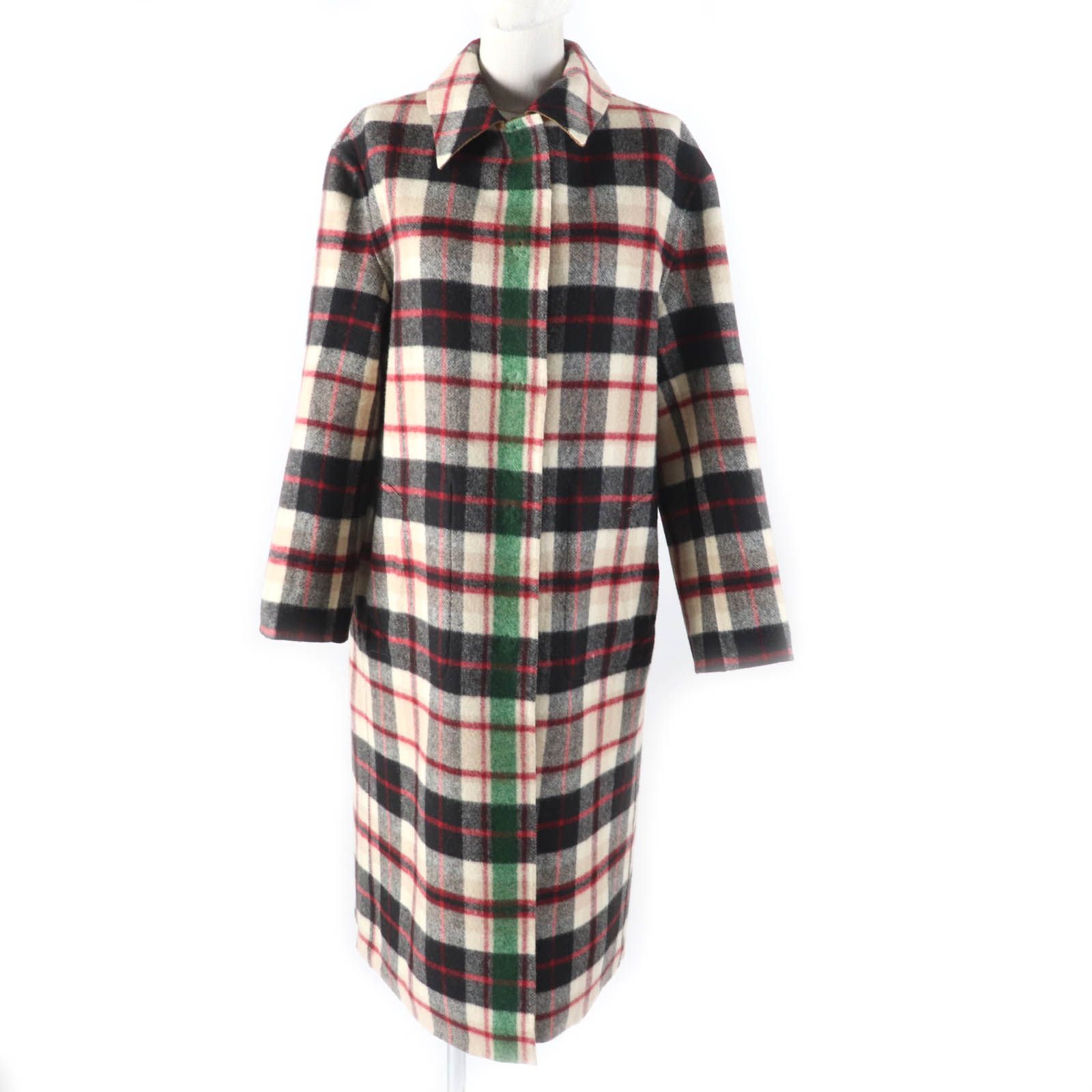 極美品 現行 マッキントッシュ ステンカラーコート ロング 迷彩 38 極美品 現行 マッキントッシュ ステンカラーコート ロング 迷彩 38