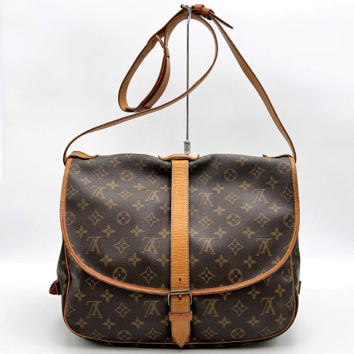 LOUIS VUITTON ルイ・ヴィトン モノグラム ソミュール35(廃盤