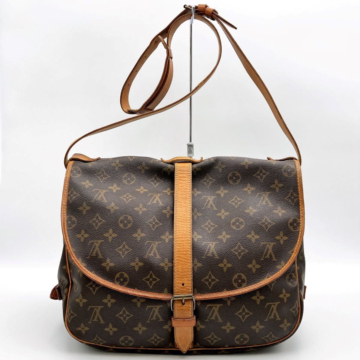 LOUIS VUITTON ルイ・ヴィトン モノグラム ソミュール35(廃盤) M42254