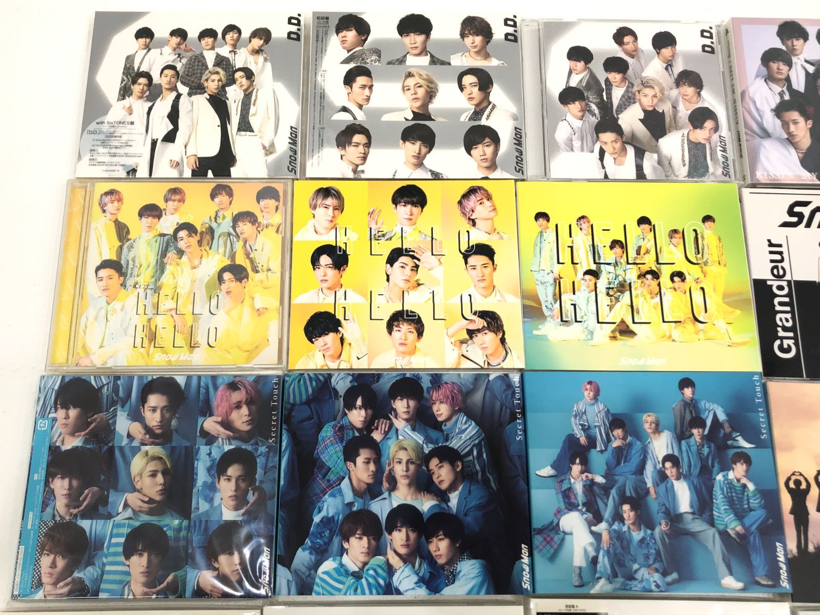 小牧店】Snow Man シングルCD 3形態 11種 33枚 まとめ売り ➀【T327