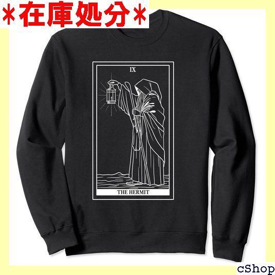 タロットカード隠者占い師オカルト魔女ウィッカン トレーナー 1284