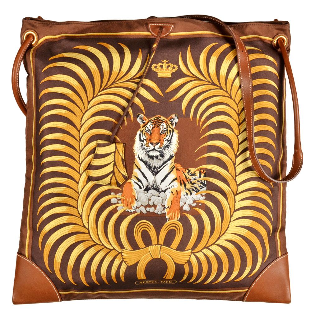エルメスシルキーシティ王者の虎ショルダーバッグ