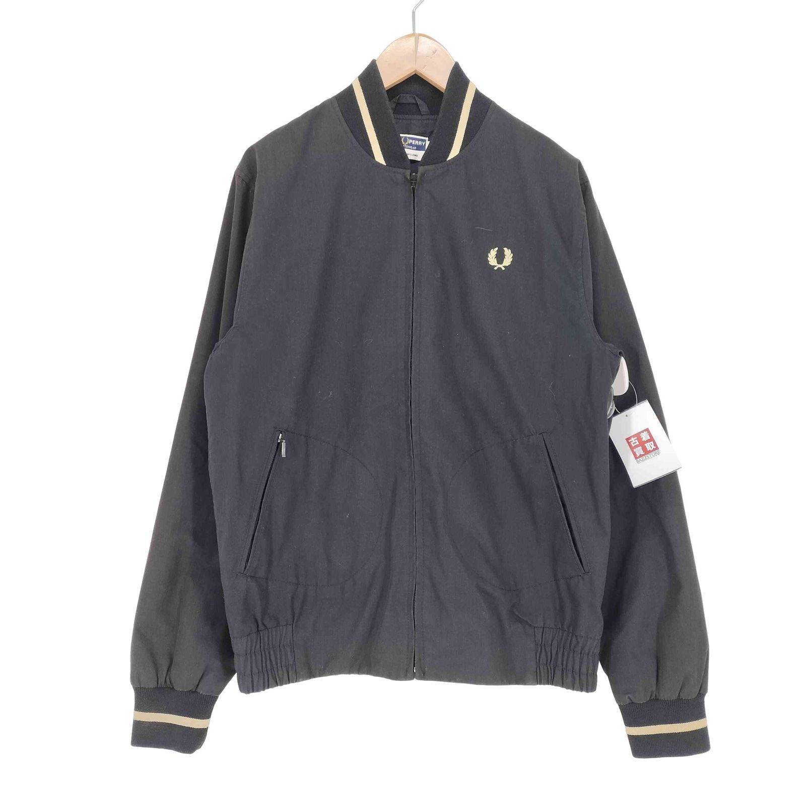 フレッドペリー FRED PERRY MADE IN ENGLAND 刺繍スウィングトップ メンズ  38