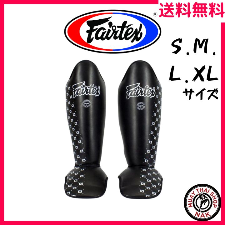 【新品】Fairtex レガース シンガード SP5 ブラック（S.M.L.XL）