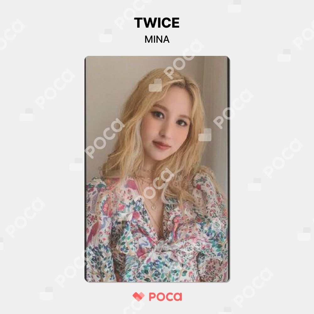 TWICE ミナ トレカ MORE&MORE 予約販売 公式 トレカ - メルカリ
