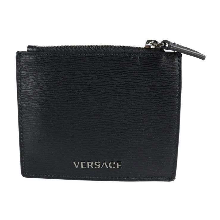 VERSACE ヴェルサーチ カードケース 1000827 1A00593 1B00E レザー