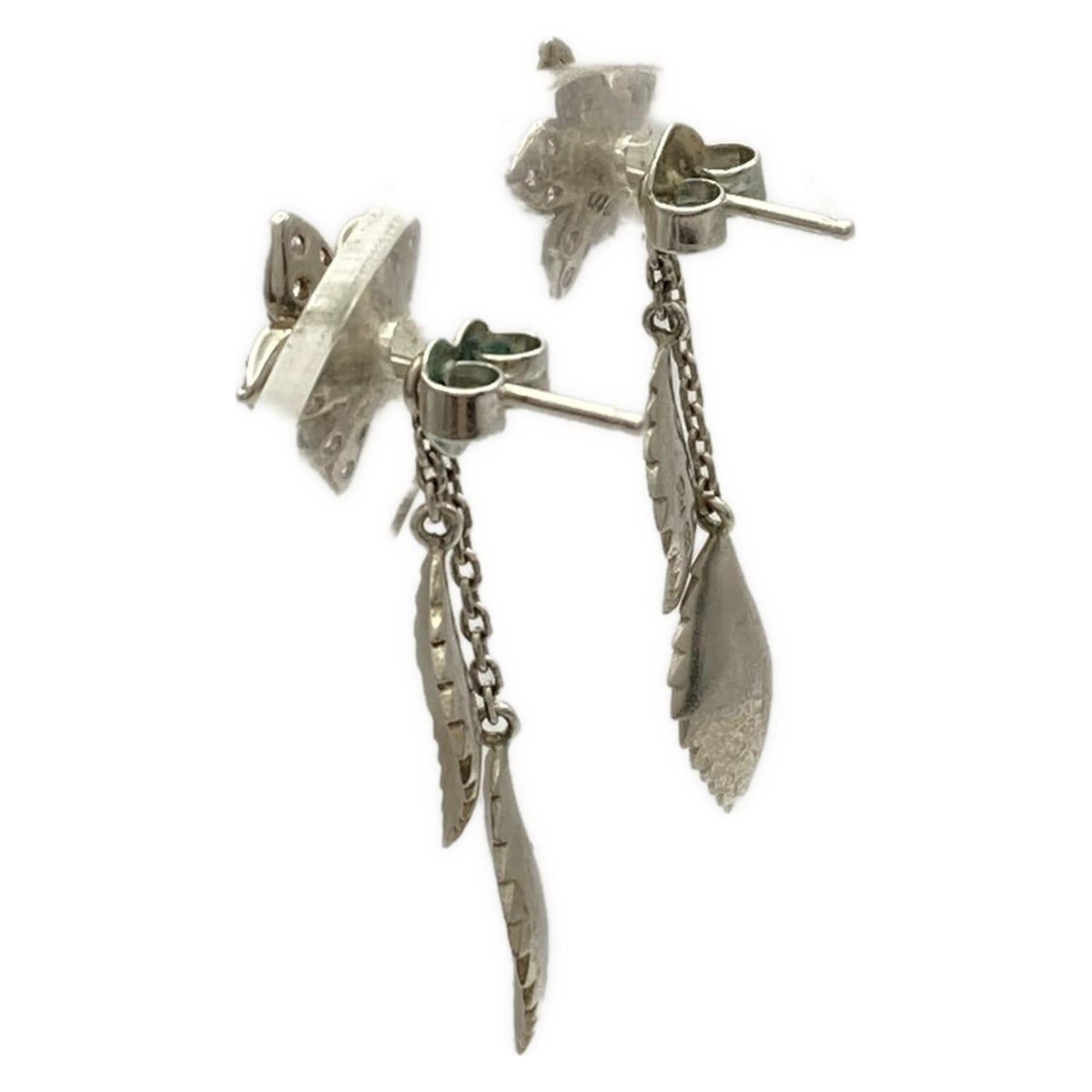 STAR JEWELRY(スタージュエリー) ピアス美品 - K18WG×シルバー