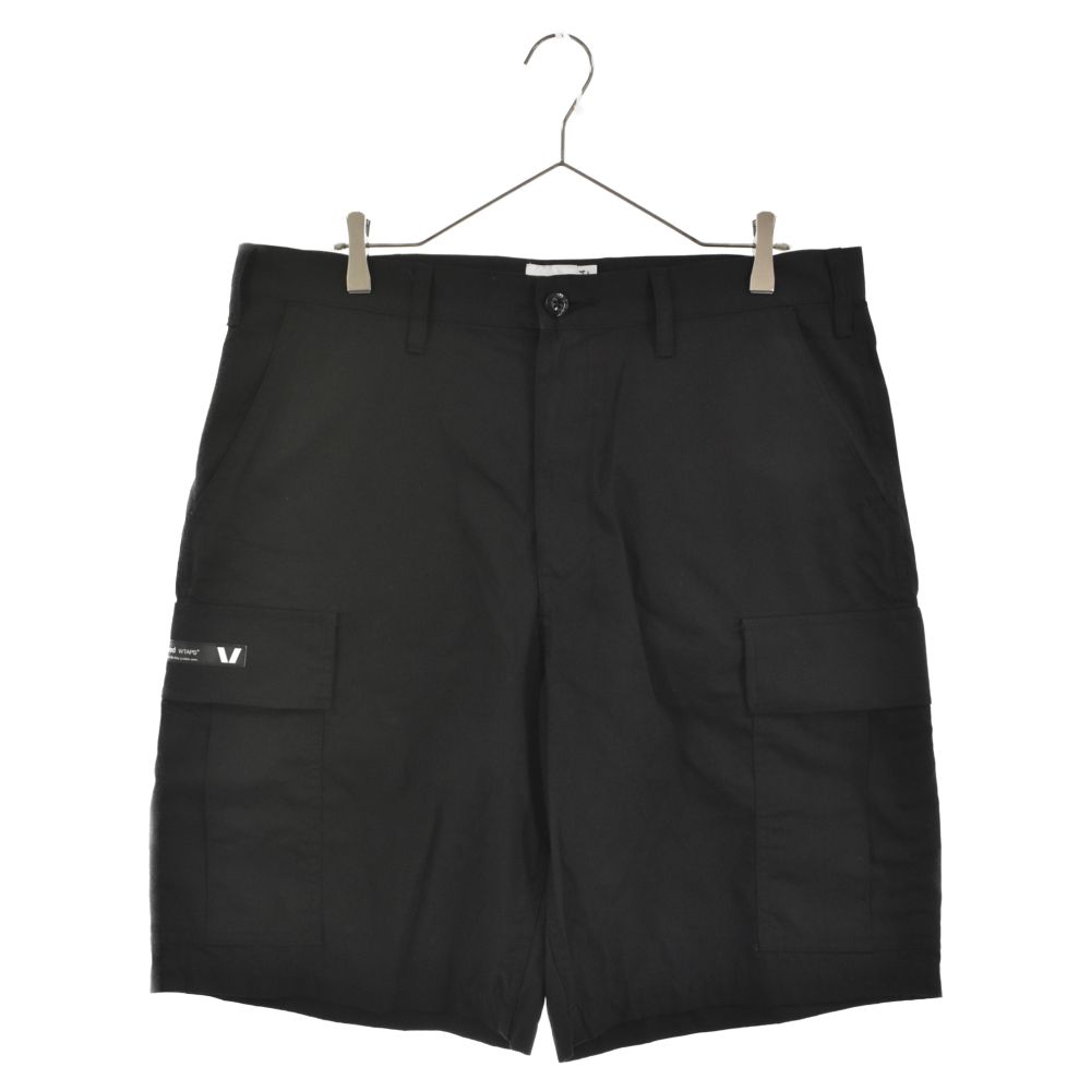 WTAPS (ダブルタップス) 22SS JUNGLE SHORTS COTTON ジャングルショーツ ハーフパンツ ブラック  221WVDT-PTM06